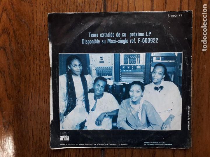 Discos de vinilo: Boney M. - Jambo Hakuna Matata (no problems) + African moon - Foto 2