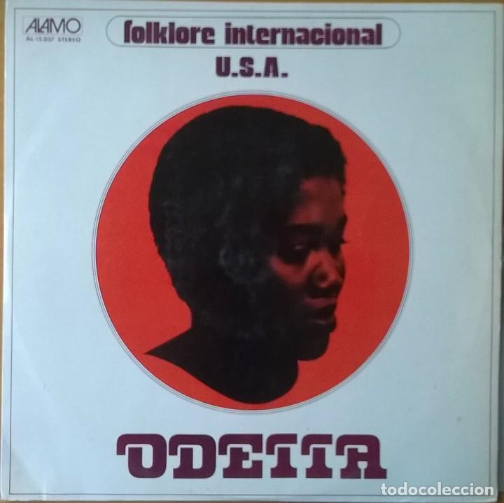 Discos de vinilo: Odetta, Folklore Internacional U.S, Alamo AL-15.037 - Foto 1