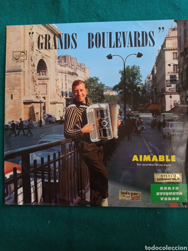 Discos de vinilo: GRANDS BOULEVARDS , AIMABLE , DISCO VINILO LP - Foto 1