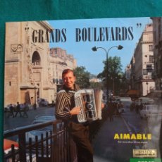 Discos de vinilo: GRANDS BOULEVARDS , AIMABLE , DISCO VINILO LP. Lote 345345293