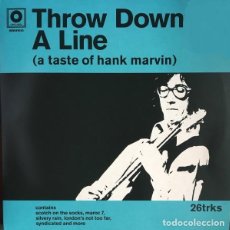 Discos de vinilo: HANK MARVIN * 2LP 180G. * THROW DOWN A LINE * THE SHADOWS * RARE * PRECINTADO!!!