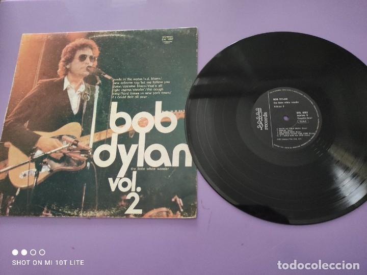 Discos de vinilo: MUY RARO LP - BOB DYLAN VOL. 2. THE LITTLE WHITE WONDER. 1973 MADE IN ITALY - BUHAY BHL 8002 -