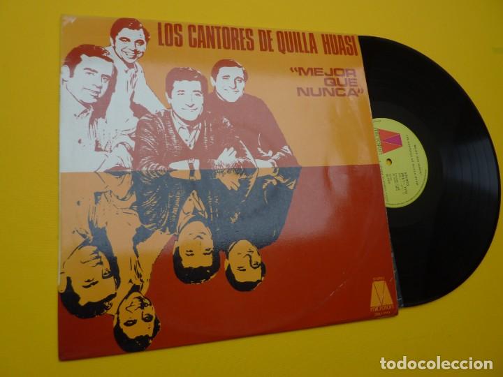 Vinyl records: LP LOS CANTORES DE QUILLA HUASI - Mejor Que Nunca - SPAIN - ZML1-1112 (EX/M-) 5