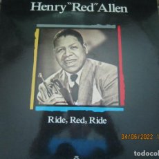 Discos de vinilo: HENRY RED ALLEN - RIDE RIDE RIDE LP - EDICION ESPAÑOLA BCD RECORDS 1991 - MUY NUEVO (5). Lote 345503883