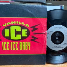 Discos de vinil: VANILLA ICE - ICE ICE BABY (7”, SINGLE) EDICIÓN UK. Lote 345543593