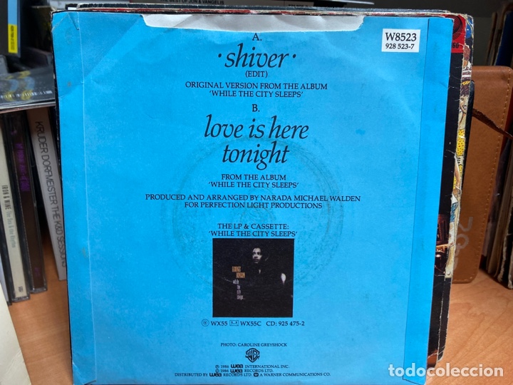 Discos de vinilo: George Benson - Shiver (7&rdquo;, Single) Edici&oacute;n UK - Foto 2