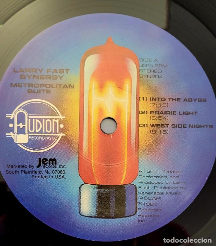 Discos de vinilo: LARRY FAST-SYNERGY. EX TECLADO DE PETER GABRIEL - Foto 3