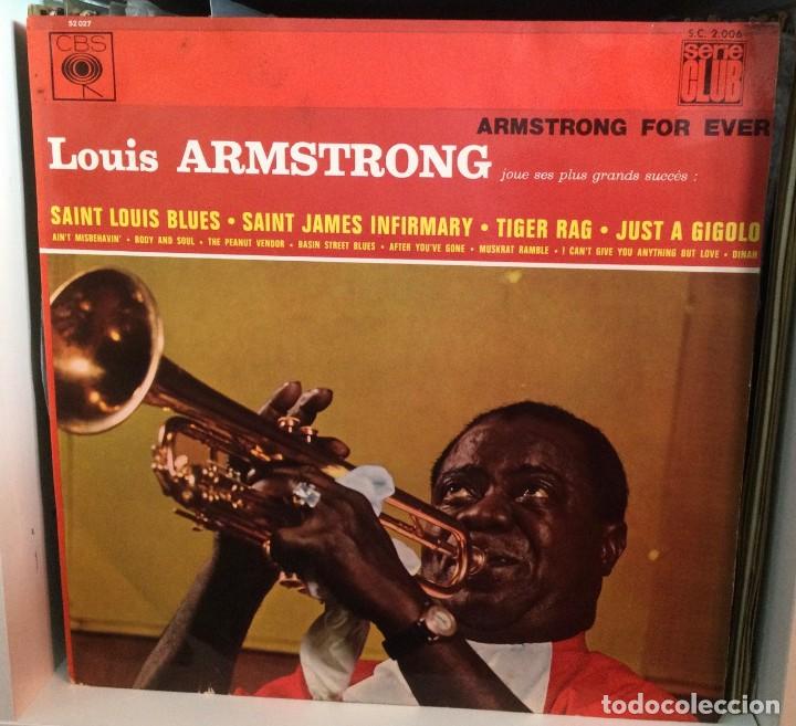 Discos de vinilo: Louis Armstrong: Armstrong For Ever. CBS - Foto 1