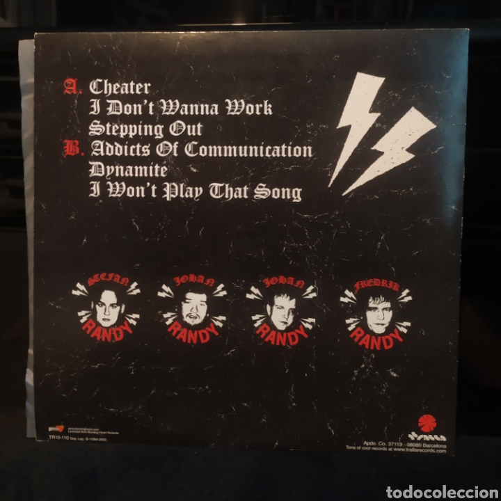 Discos de vinilo: Randy - Cheater 10&rdquo; 2002 - Foto 2