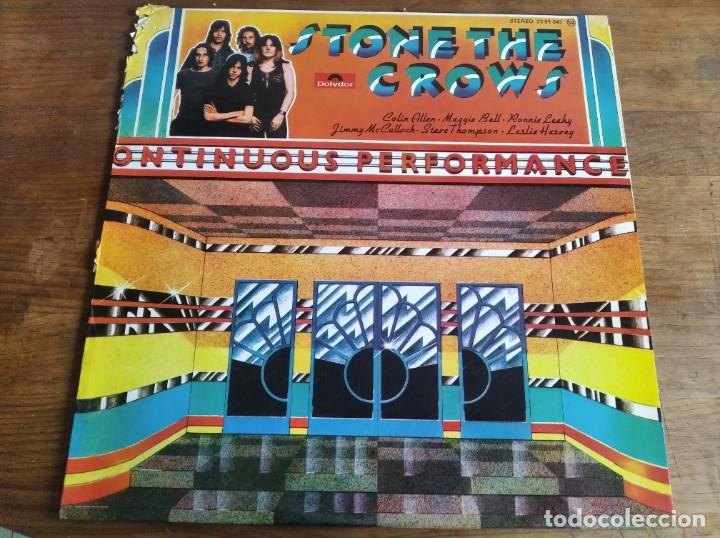 Discos de vinilo: STONE THE CROWS - Ontinous Performance ****** LP ESPA&Ntilde;OL POLYDOR 1977 - Foto 1