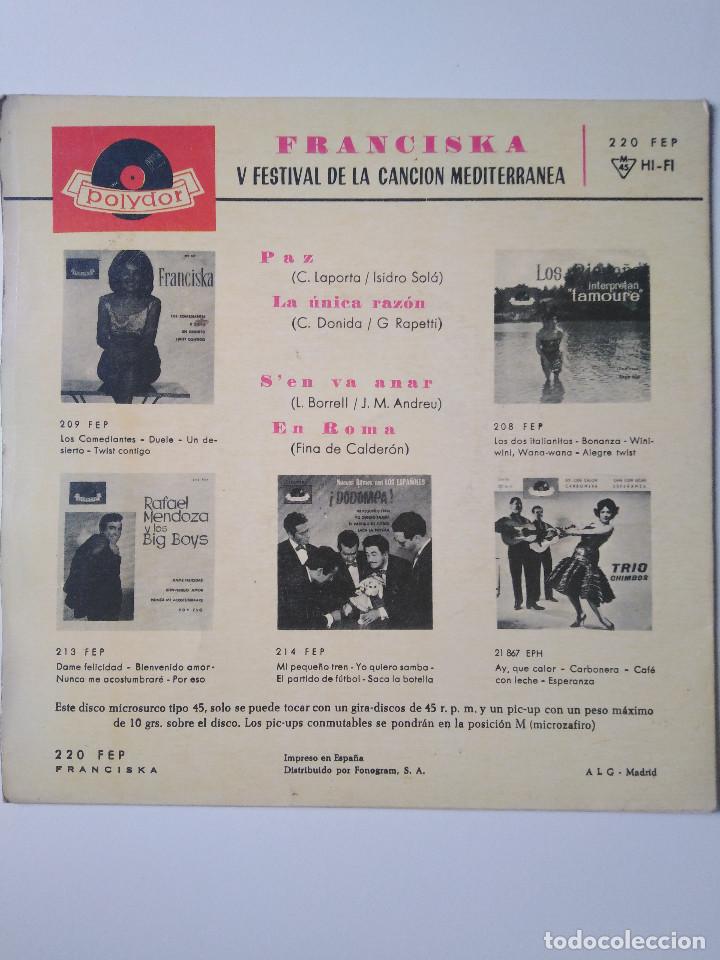 Discos de vinilo: Franciska - Foto 2