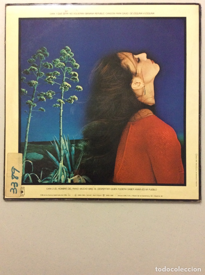 Discos de vinilo: Ana Belen. Con las manos llenas. - Foto 2