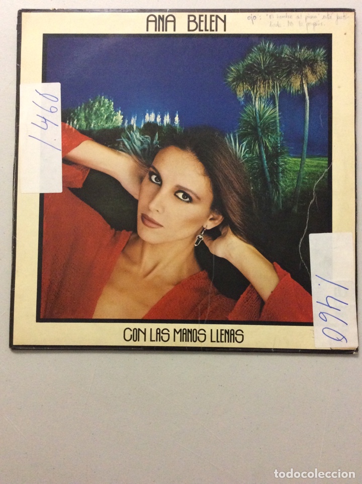 Discos de vinilo: Ana Belen. Con las manos llenas. - Foto 1
