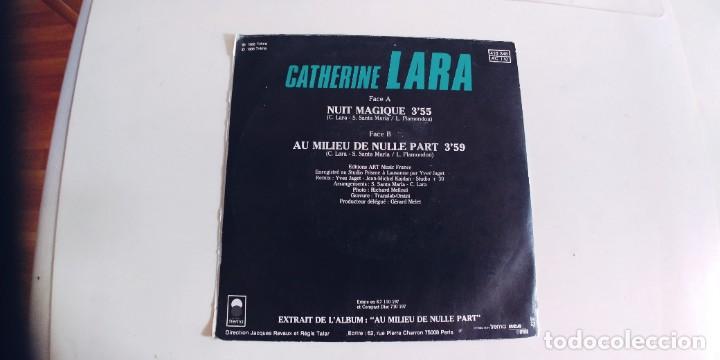 Discos de vinilo: CATHERINE LARA-SINGLE NUIT MAGIQUE-FRANCES - Foto 2