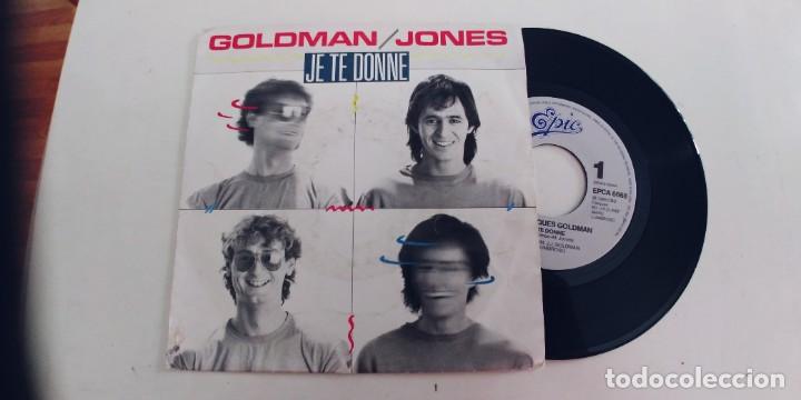 Discos de vinilo: JEAN-JACQUES GOLDMAN-SINGLE JE TE DONNE-HOLLAND