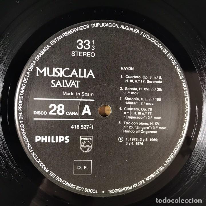 Discos de vinilo: MUSICALIA - SALVAT - DISCO 28. Haydn - Foto 4