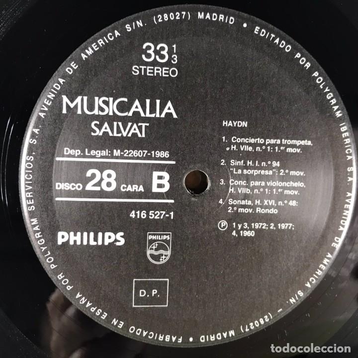 Discos de vinilo: MUSICALIA - SALVAT - DISCO 28. Haydn - Foto 6