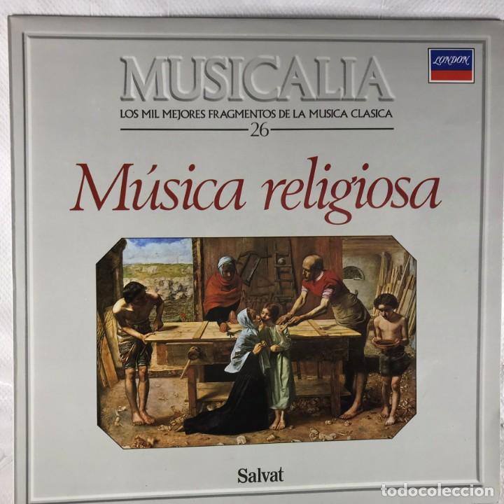Discos de vinilo: MUSICALIA - SALVAT - DISCO 26. M&uacute;sica Religiosa