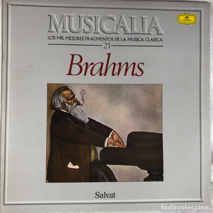 Discos de vinilo: MUSICALIA - SALVAT - DISCO 21. Brahms - Foto 1