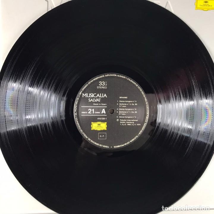 Discos de vinilo: MUSICALIA - SALVAT - DISCO 21. Brahms - Foto 3