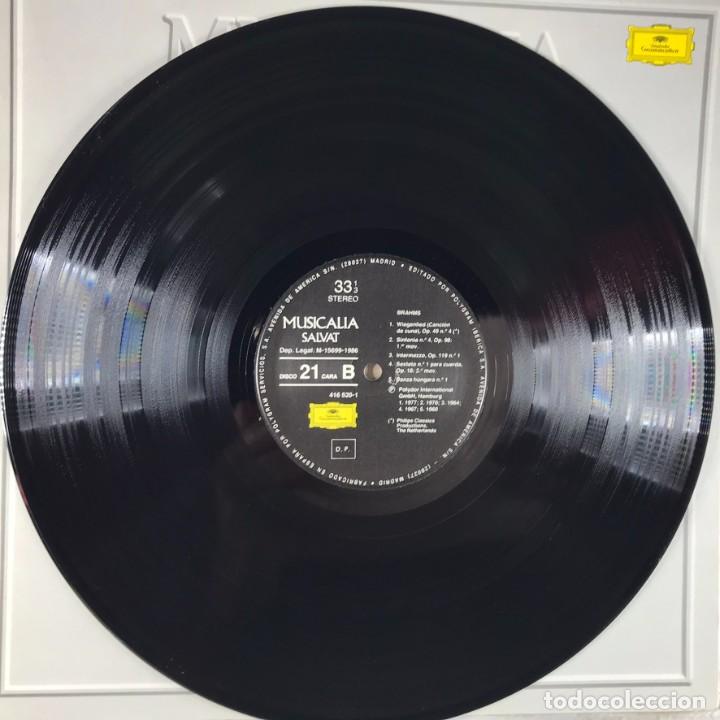 Discos de vinilo: MUSICALIA - SALVAT - DISCO 21. Brahms - Foto 5