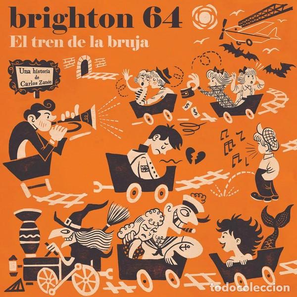 Discos de vinilo: LP BRIGHTON 64 EL TREN DE LA BRUJA VINILO MOD - Foto 1