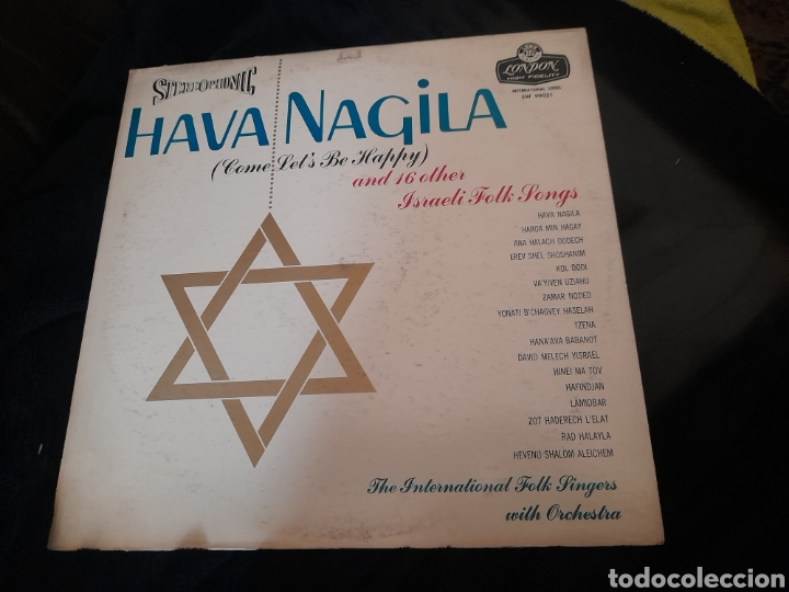 Discos de vinilo: HAVA NAGILA, Come lest be Happy - Foto 1