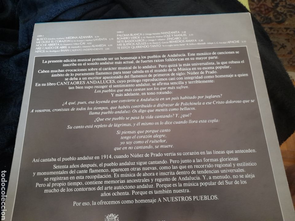 Discos de vinilo: Vinilo, A Nuestros Pueblos - Foto 2