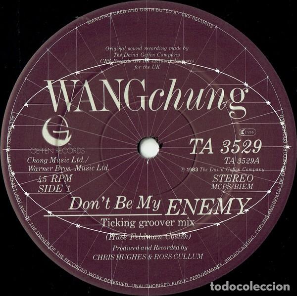 Discos de vinilo: Wang Chung &lrm;&ndash; Dont Be My Enemy - Foto 3