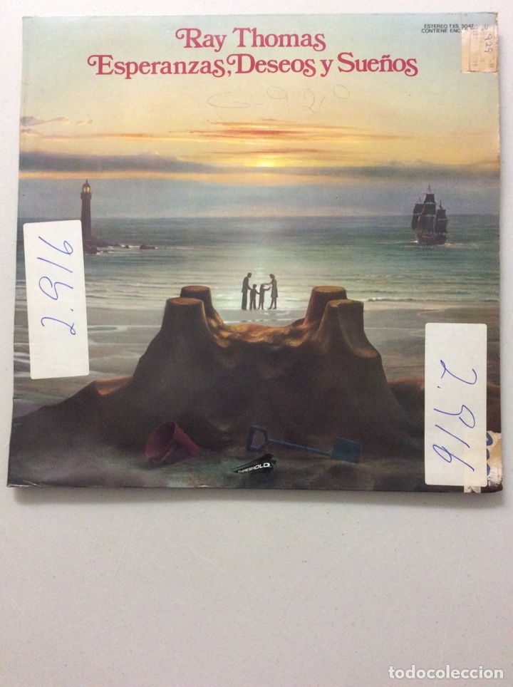 Discos de vinilo: Ray Thomas. Esperanzas, deseos y sue&ntilde;os. - Foto 1