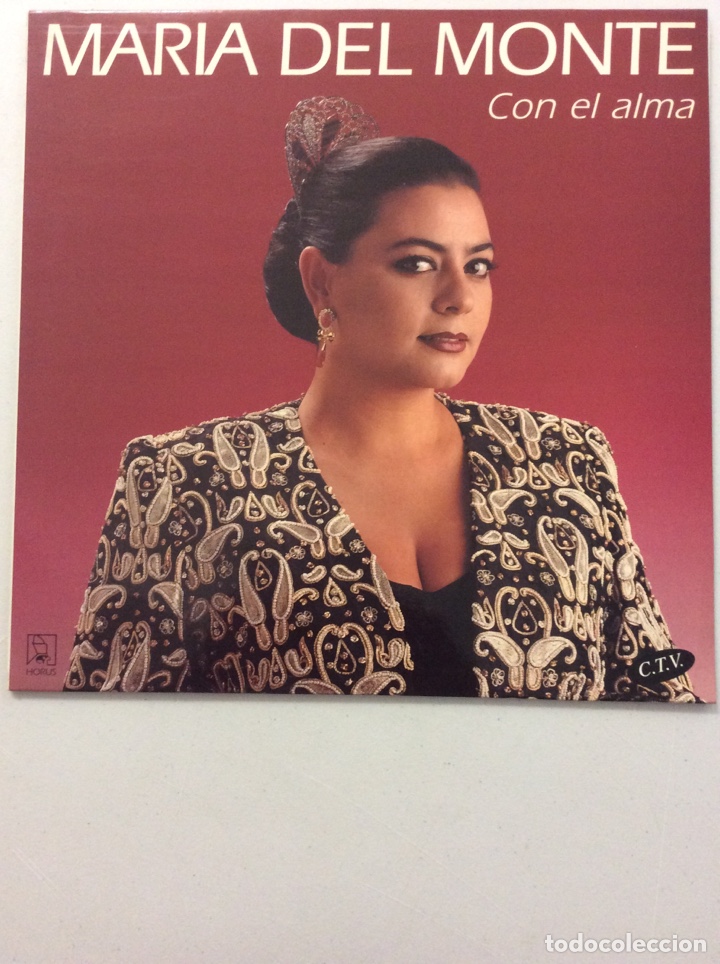 Discos de vinilo: Maria Del Monte. Con el alma. - Foto 1