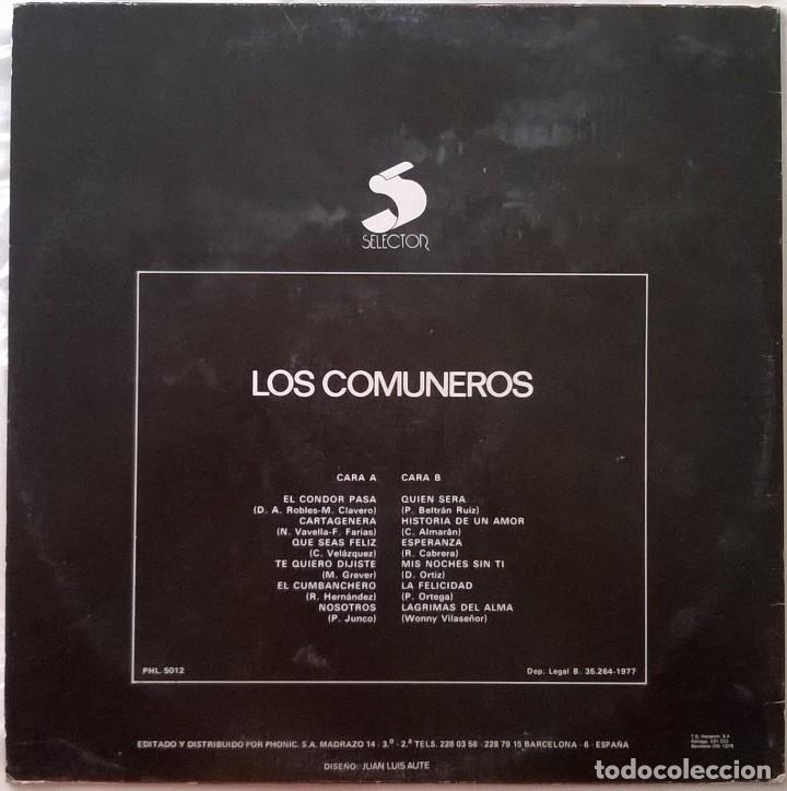 Discos de vinilo: Los Comuneros, Los Comuneros, Selector PHL 5012 - Foto 2