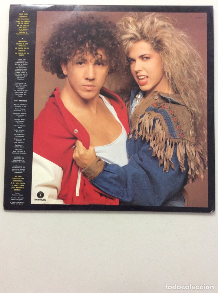 Discos de vinilo: Los Ratones. Dale ca&ntilde;a. - Foto 2