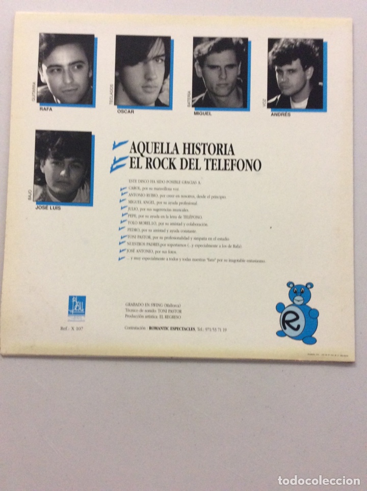 Discos de vinilo: El Regreso. Aquella historia. - Foto 2