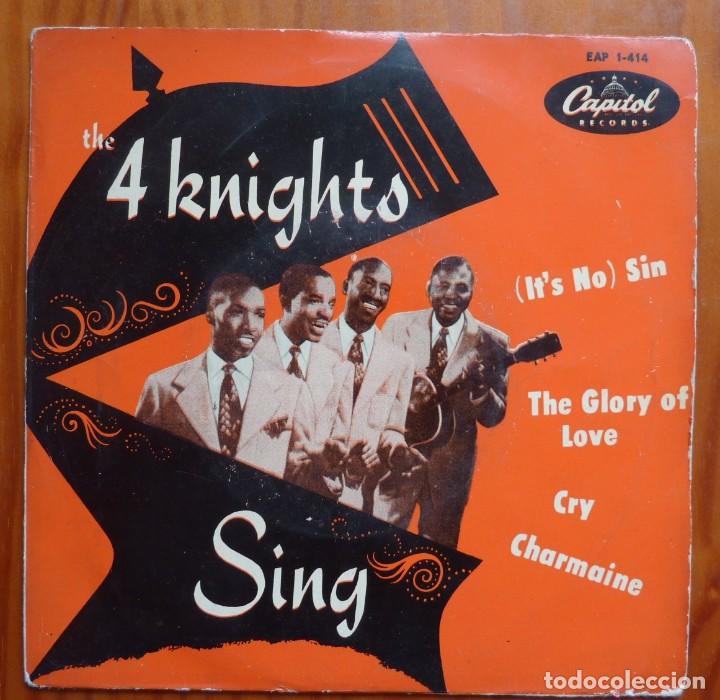 Discos de vinilo: THE FOUR KNIGHTS / (ITS NO) SIN+3 / EP - Foto 1