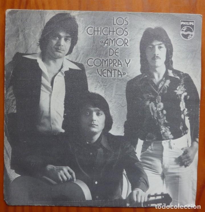 Discos de vinilo: LOS CHICHOS / AMOR DE COMPRA Y VENTA / 1980 / SINGLE - Foto 1