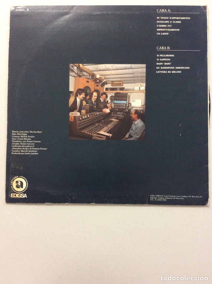 Discos de vinilo: Renato Carosone. &lsquo;83. - Foto 2