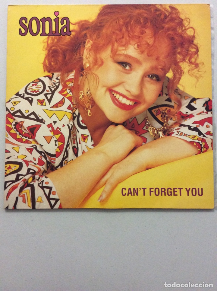 Discos de vinilo: Sonia. Can&rsquo;t forget you. - Foto 1