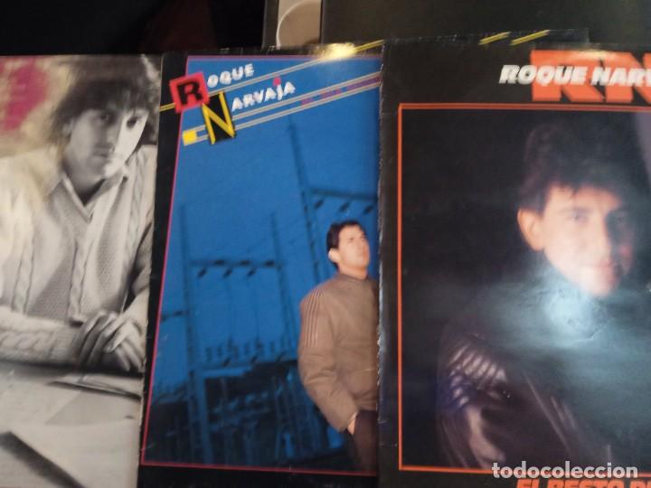 Vinyl records: ROQUE NARVAJA- LOTE DE 3 LPS.