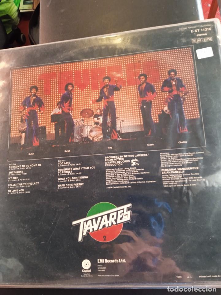 Discos de vinilo: TAVARES- HARD CORE POETRY. LP - Foto 2