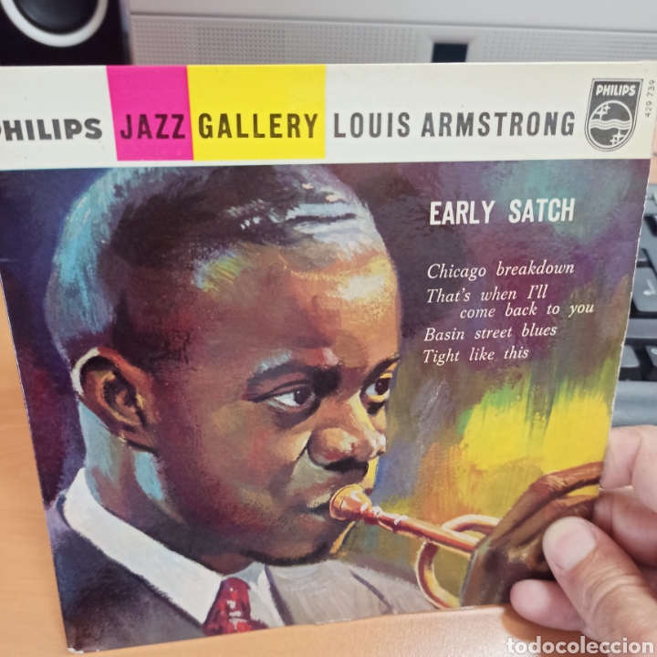 Discos de vinilo: Louis Armstrong &lrm;&ndash; Early Satch (Philips, UK) - Foto 1
