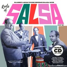 Discos de vinilo: ROOTS OF SALSA VOLUME THREE. LP VINILO + CD. PRECINTADO. Lote 345865493
