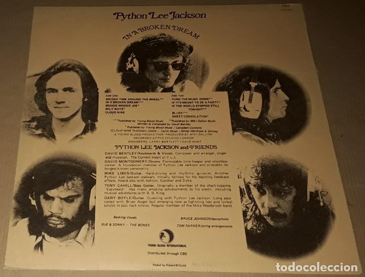 Discos de vinilo: LP - PYTHON LEE JACKSON - IN A BROKEN DREAM - 1&deg; EDICI&Oacute;N MADE IN UK - 1972 - Foto 2