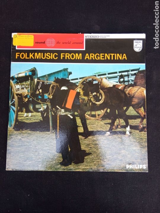 Discos de vinilo: FOLK MUSIC FROM ARGENTINA - Foto 1