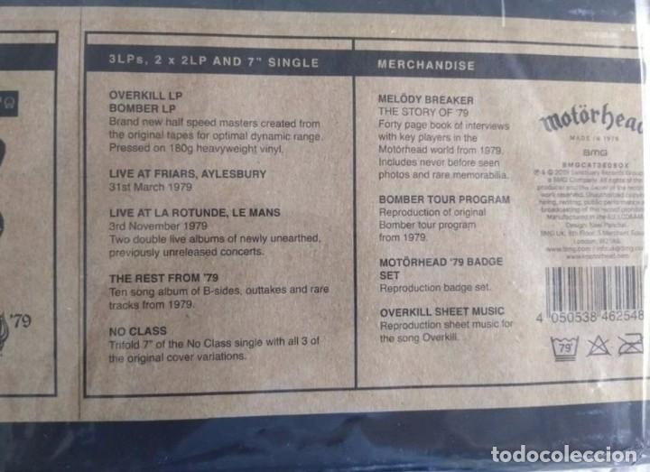Discos de vinilo: Mot&ouml;rhead made in 1979 Deluxe box - Foto 18