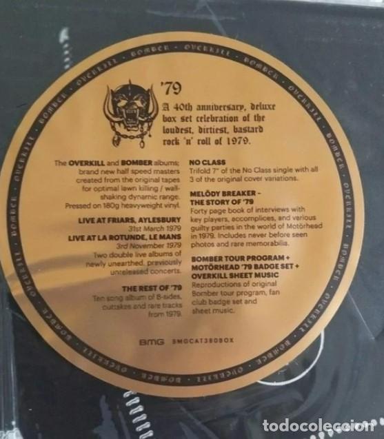 Discos de vinilo: Mot&ouml;rhead made in 1979 Deluxe box - Foto 20