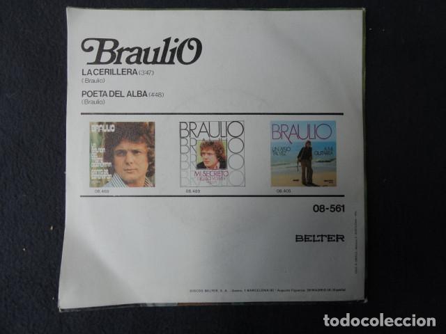 Discos de vinilo: DISCO - BRAULIO - BELTER. A&Ntilde;O 1976. - Foto 3
