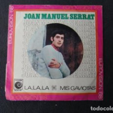 Discos de vinilo: DISCO - JOAN MANUEL SERRAT - EUROVISIÓN 68. NOVOLA. AÑO 1968.