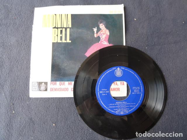 Discos de vinilo: DISCO - MONNA BELL - HISPAVOX. A&Ntilde;O 1962. - Foto 2