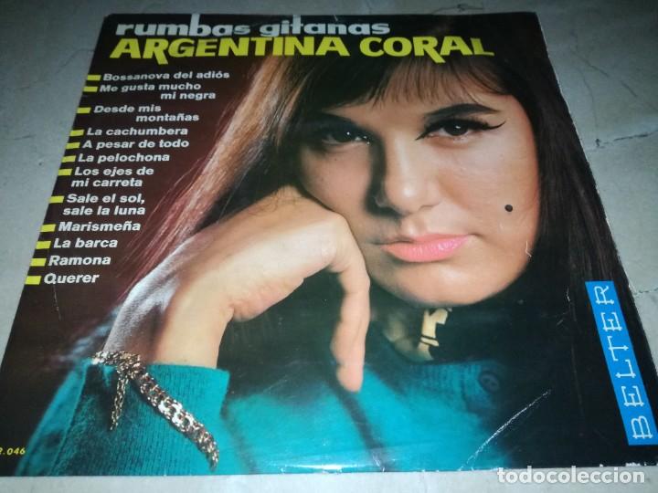 Discos de vinilo: ARGENTINA CORAL-RUMBAS GITANAS-ORIGINAL A&Ntilde;O 1966 - Foto 1